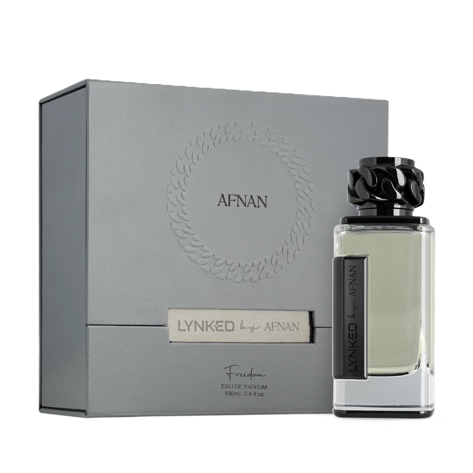 Afnan Men’s Lynked Freedom EDP Spray 3.3 oz Fragrances 6290171077428
