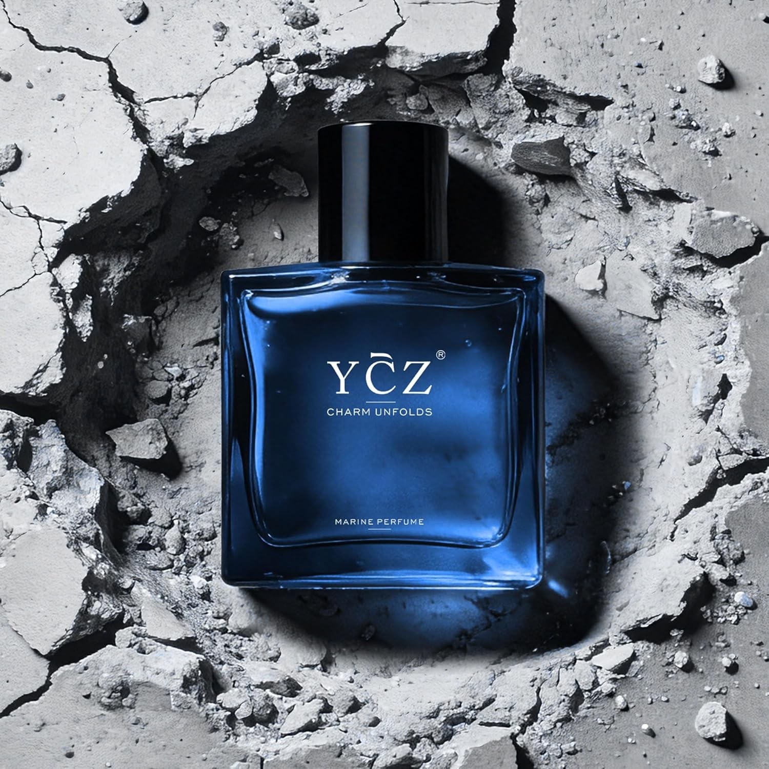 Ycz Charm Unfolds Marine Eau De Parfum for Men, Long Lasting Cologne with Fresh