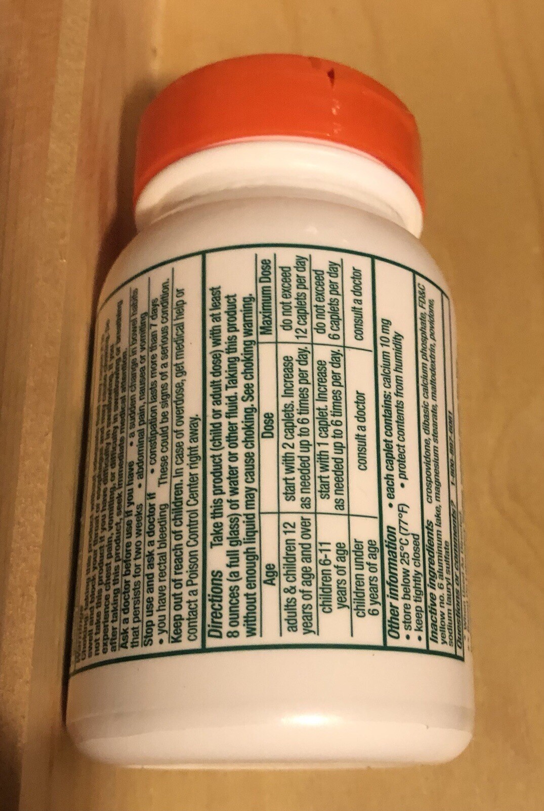 CITRUCEL Fiber Therapy Occasional Constipation Relief 100 Caplets EXP 03/2027