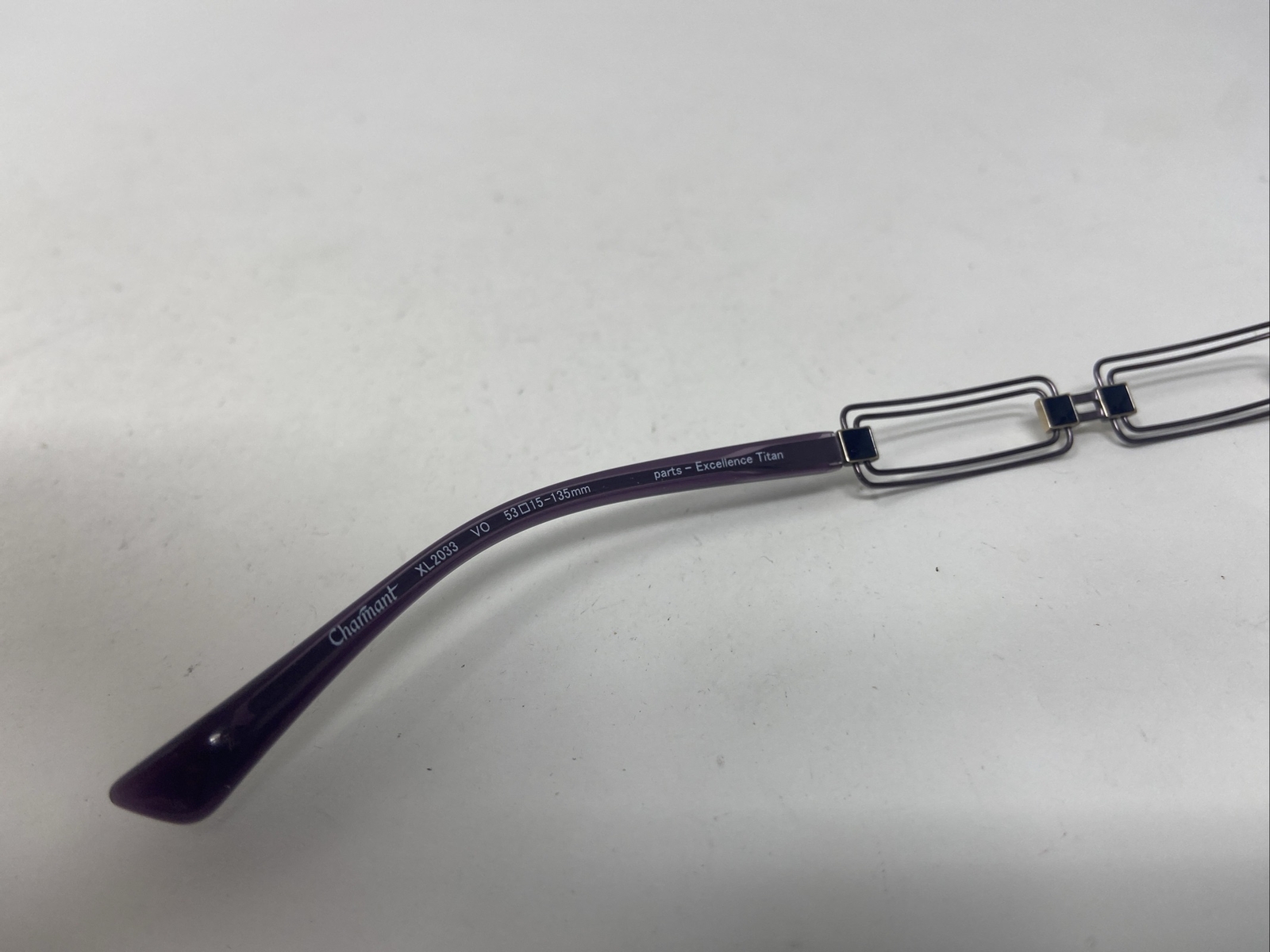LINE ART CHARMANT XL 2033 VO 53/15/135 PURPLE BROWN EYEGLASSES FRAME :R68