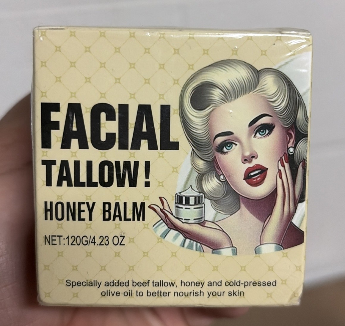 Facial Tallow Honey Balm