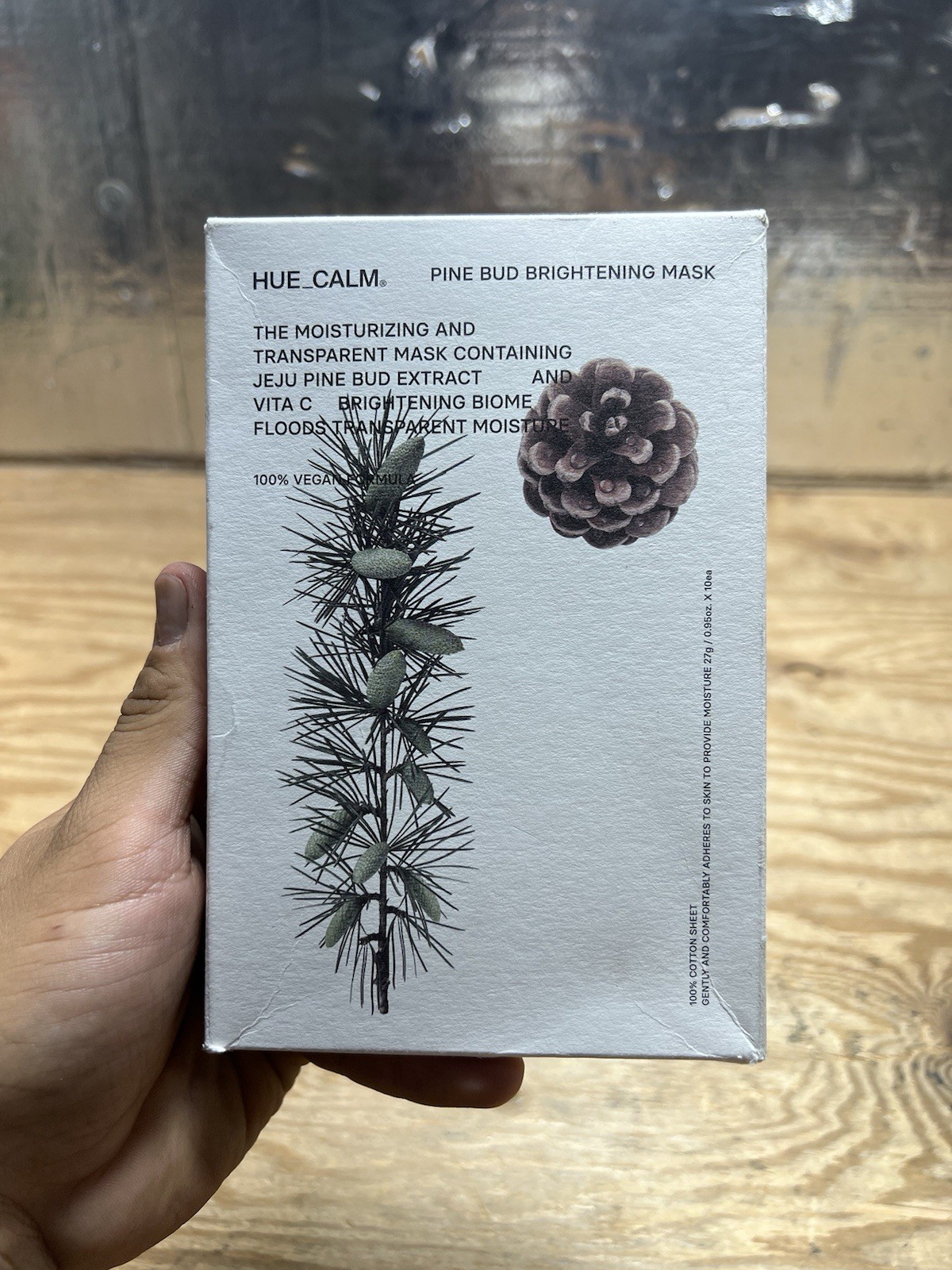 Hue_Calm Bud Brightening Mask | Vegan, Korean Skincare 10pc Exp.12/2025