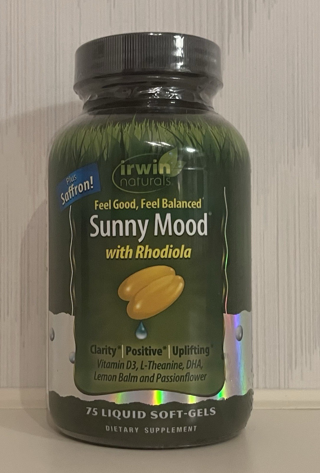 Irwin Naturals Sunny Mood with Rhodiola 75 Soft Gels