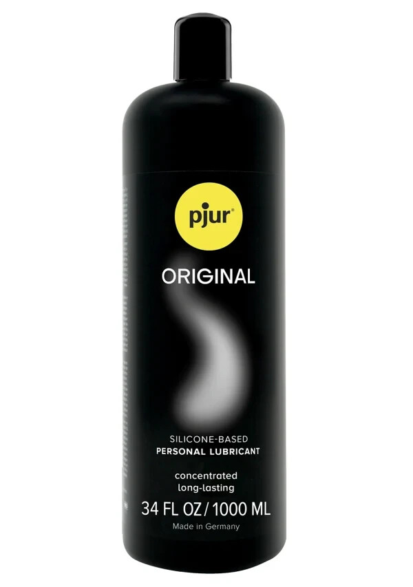 pjur original concentrated silicone-based lubricant – Long lasting – 5 Sizes
