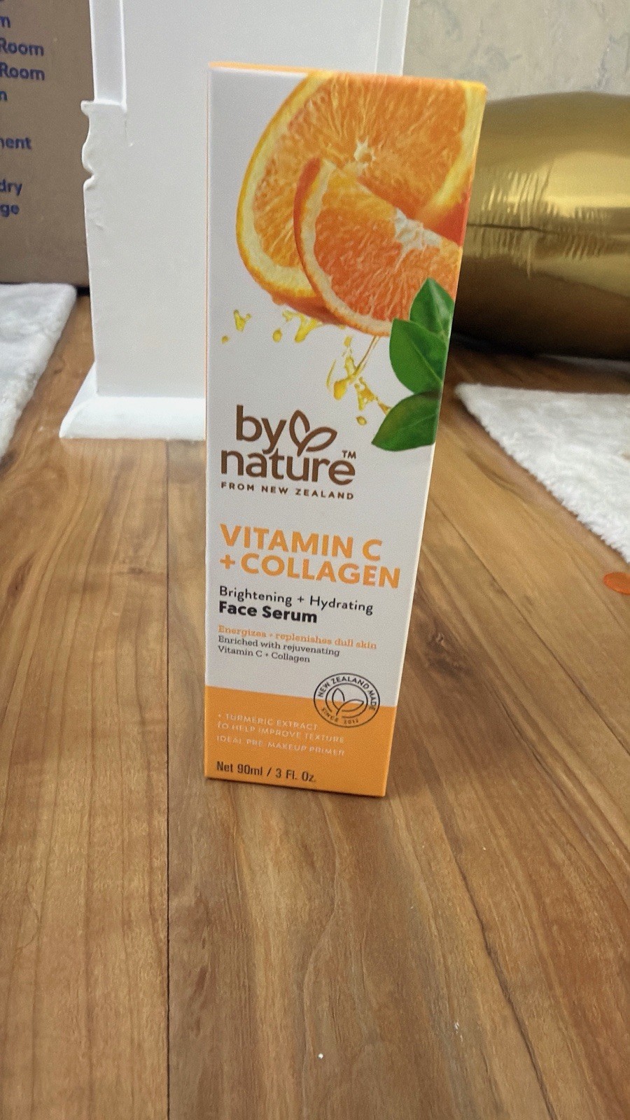 By Nature Vitamin C + Collagen Brightening Hydrating Face Serum 90ml New Zealand