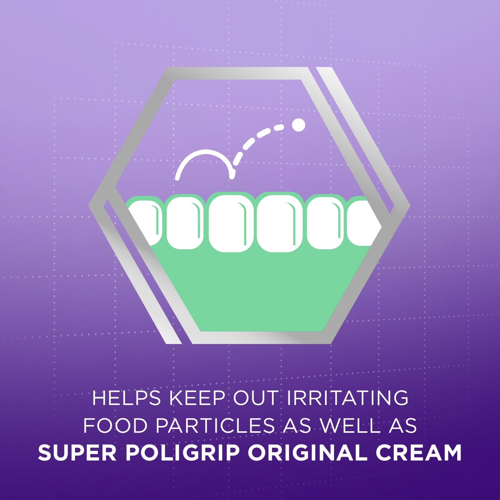 Super Poligrip Comfort Seal Denture Adhesive Strips 40 Strips