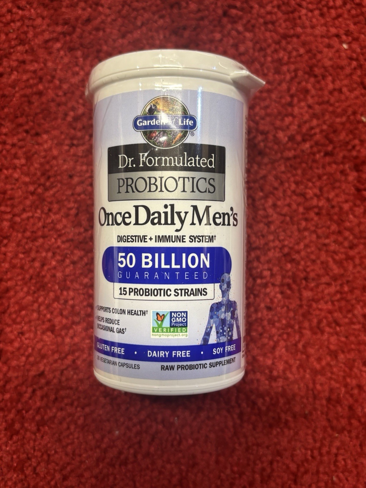 Garden of Life Dr Formulated Men’s Probiotic 50 Billion 30 Capsules Exp 12/25