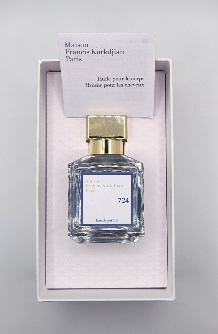 Maison Francis Kurkdjian Paris 724 Eau de Parfum Spray 2.4 fl oz w/ Box
