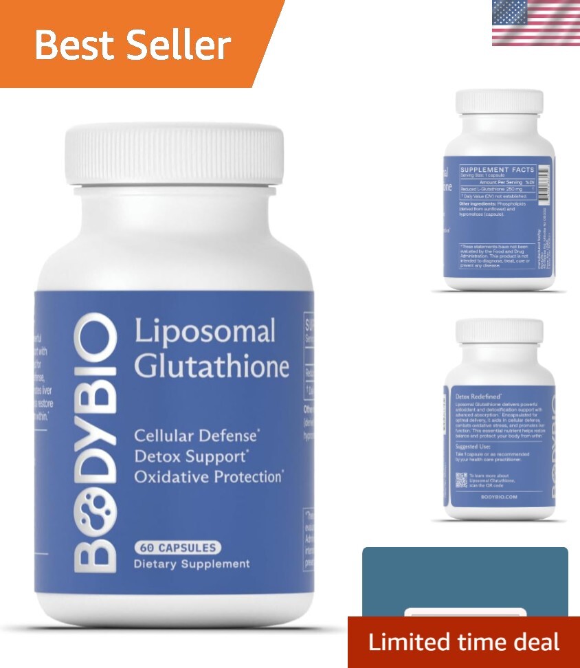 Advanced Liposomal Glutathione – 60 Capsules for Immune Support & Detoxification