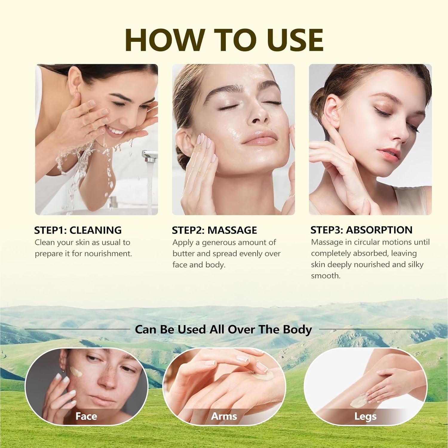 Beef Tallow for Skin, Beef Tallow for Face, Hydrating Tallow Balm with Raw Honey
