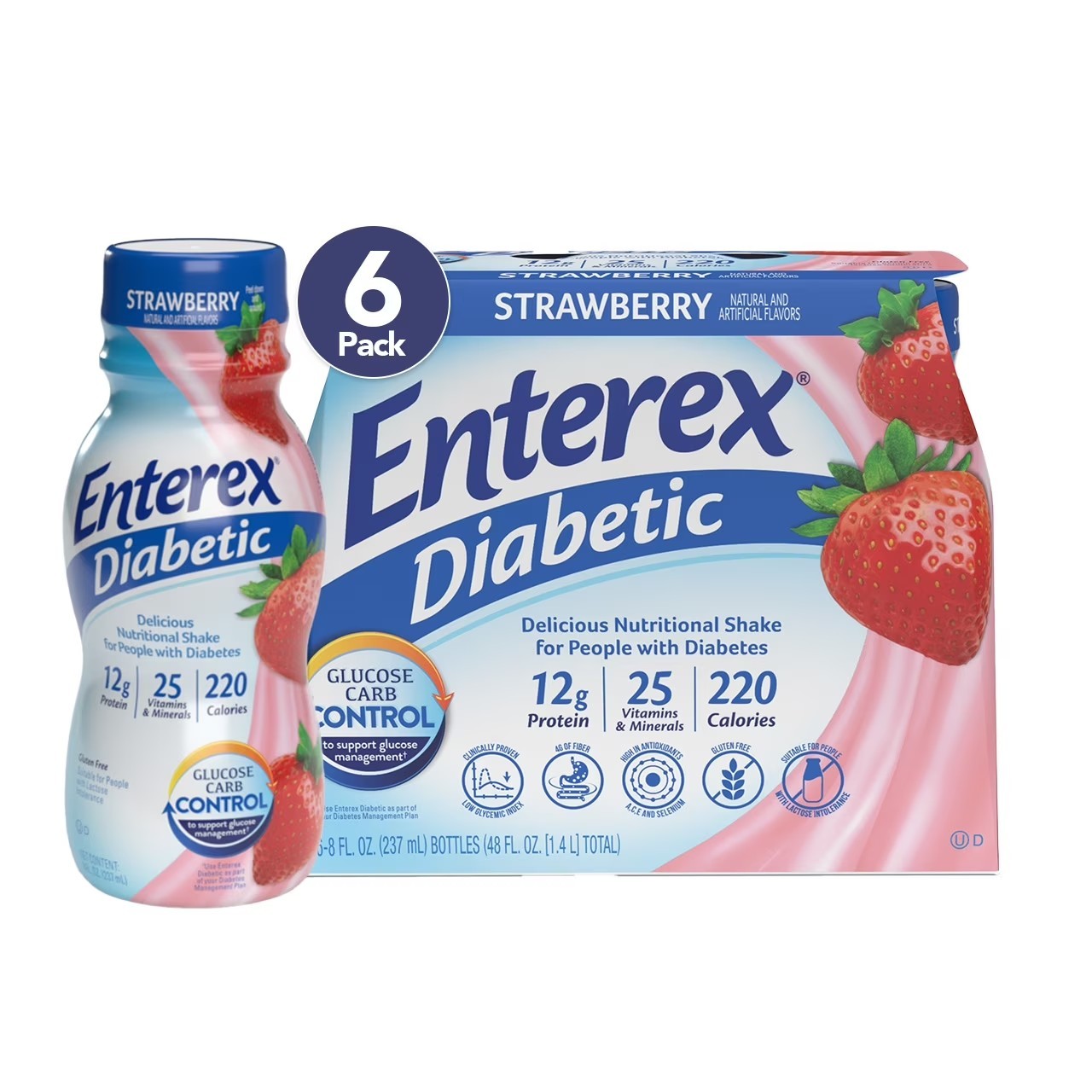 Diabetic Nutritional Meal Replacement Shake High Protein Ready to Drink