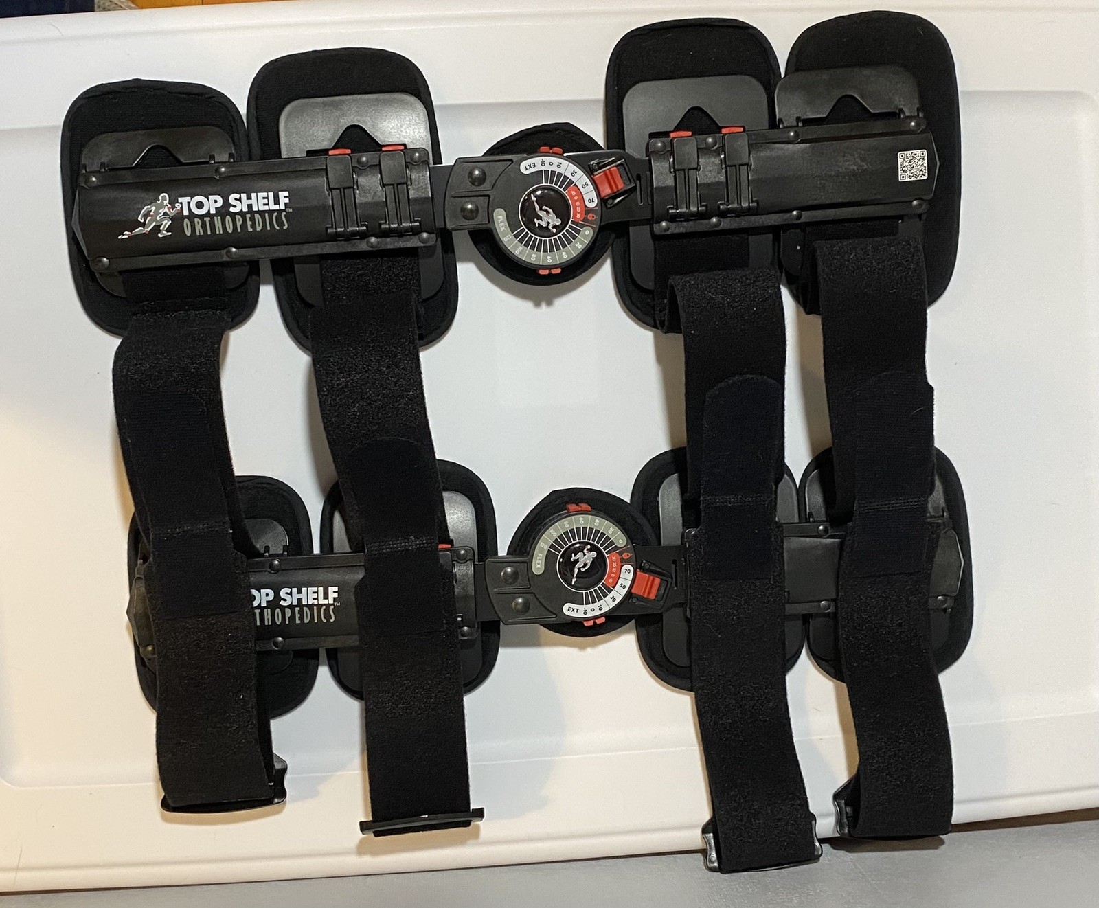 Tele-Range 2.0 Hinged Full Foam ROM Knee Brace Post Op Adjustable