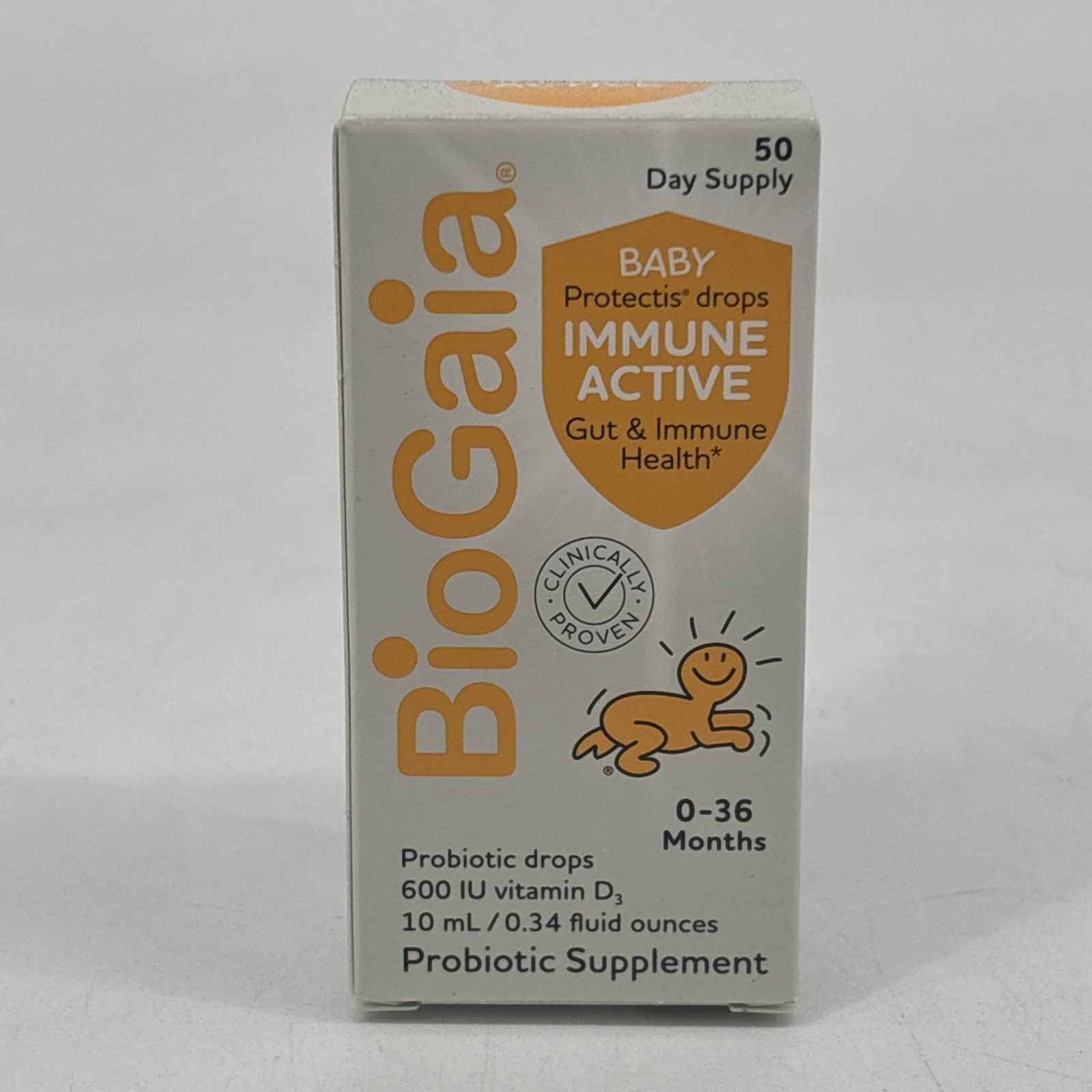 Baby Protectis Drops, Immune Active, 0-36 Months, 0.34 fl oz (10 ml)