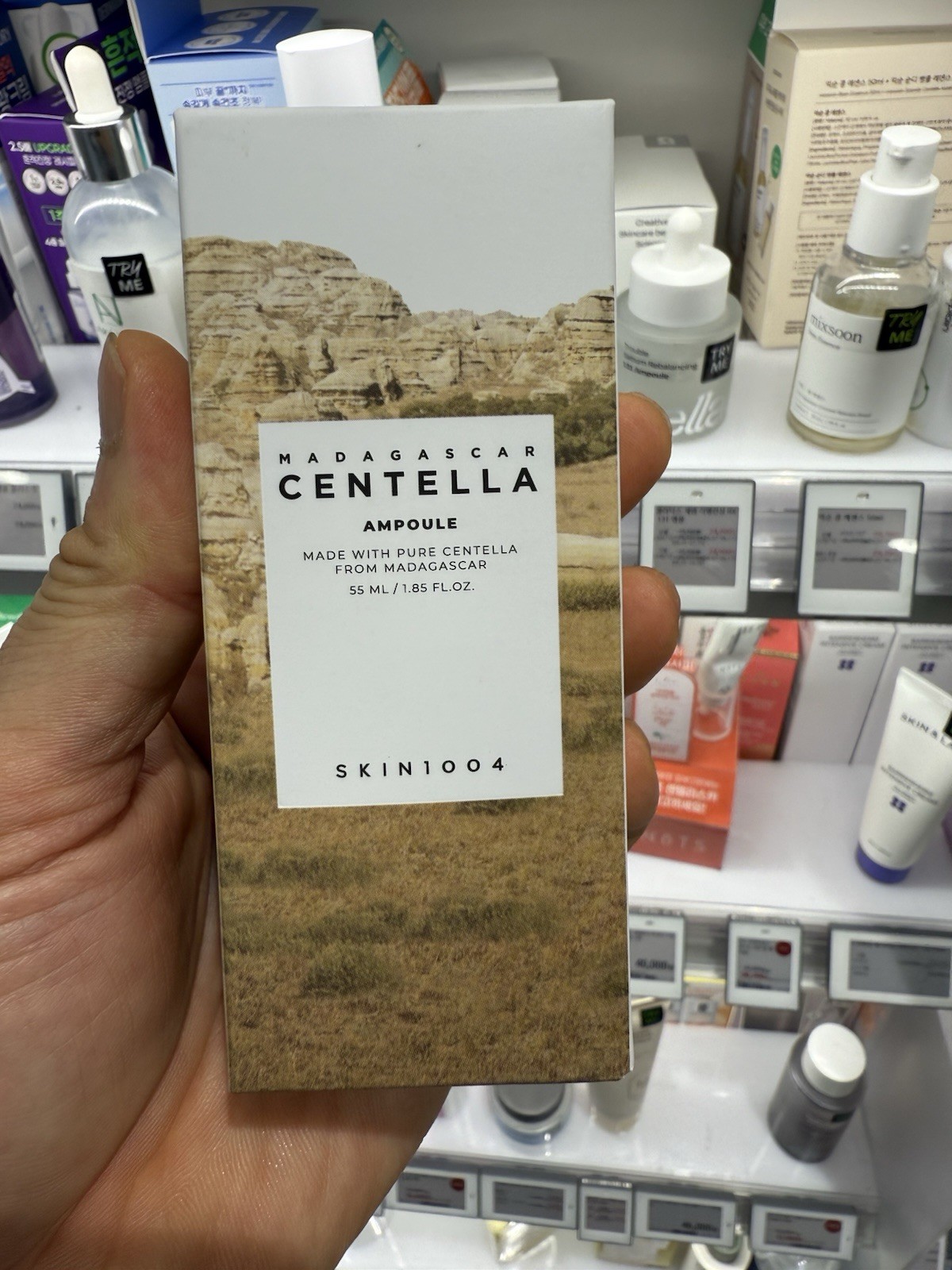 SKIN1004 Madagascar Centella Ampoule 55ml Sensitive Skin Hydrating Serum K-Beaut