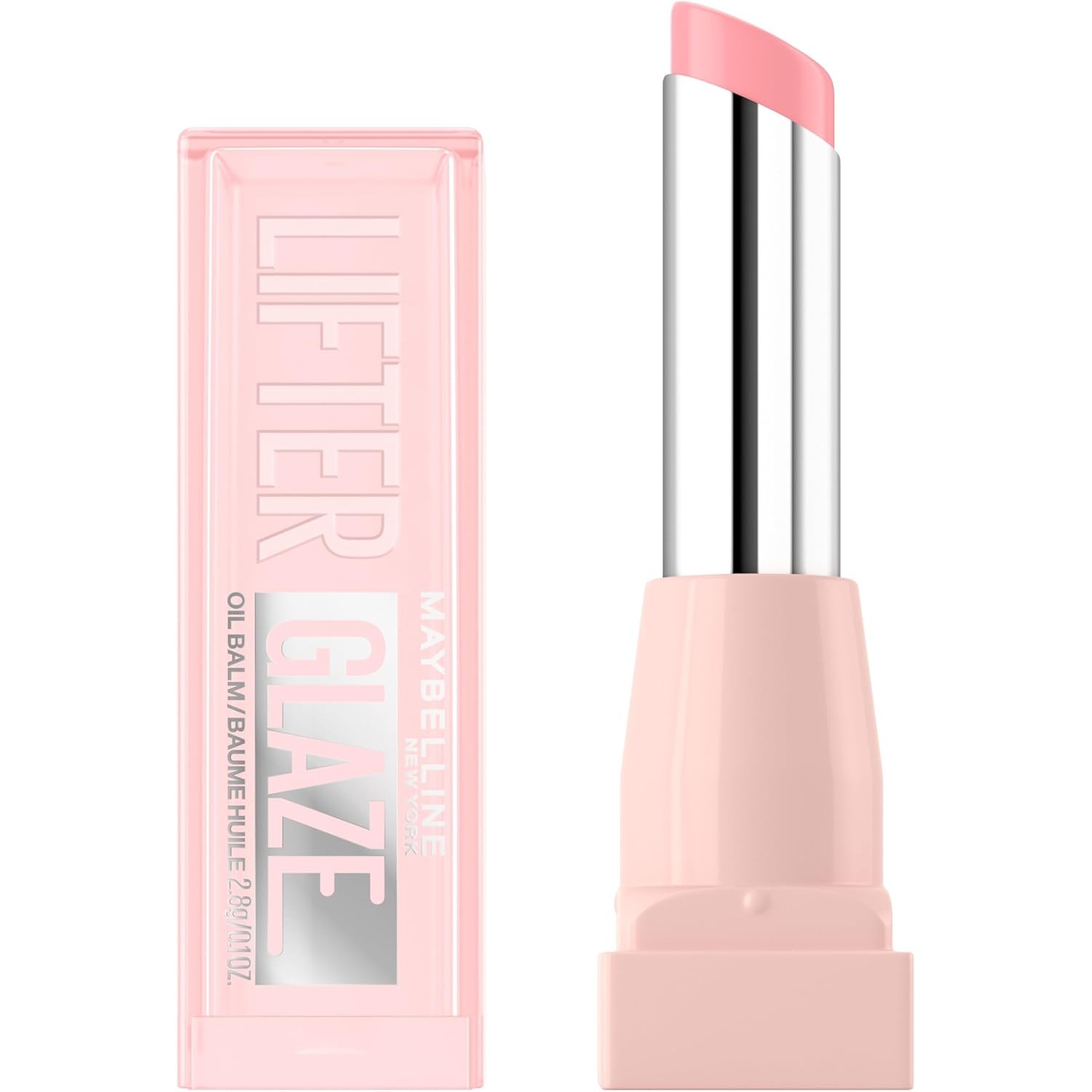 Maybelline Lifter Glaze Oil Balm Pink Drip Sheer Pink Lip Balm Shine