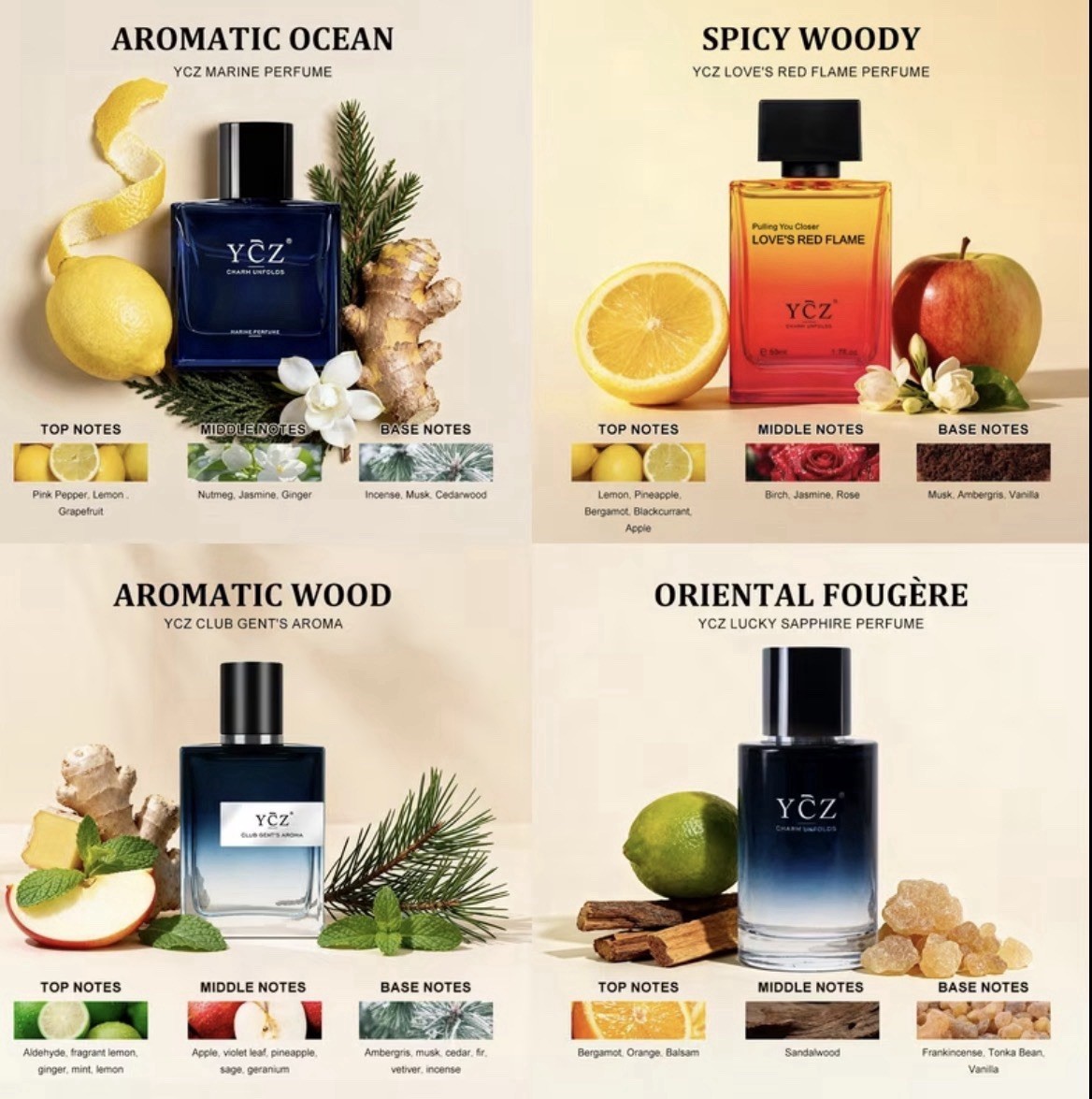 4pc Ycz Cologne Deal