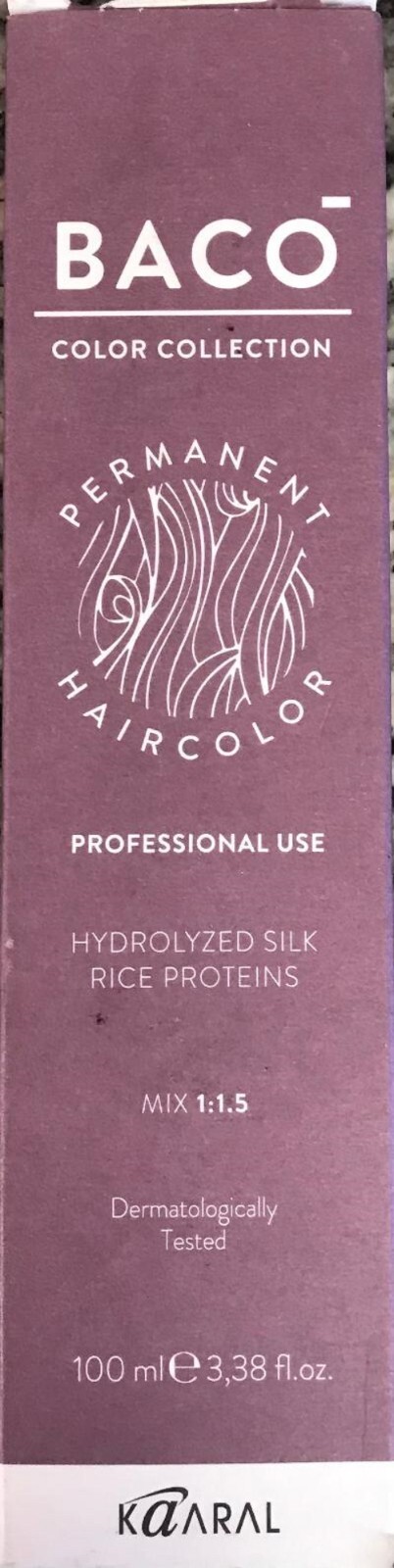 Kaaral BACO Permanent Hair Color 3.38 oz NIB Your Choice