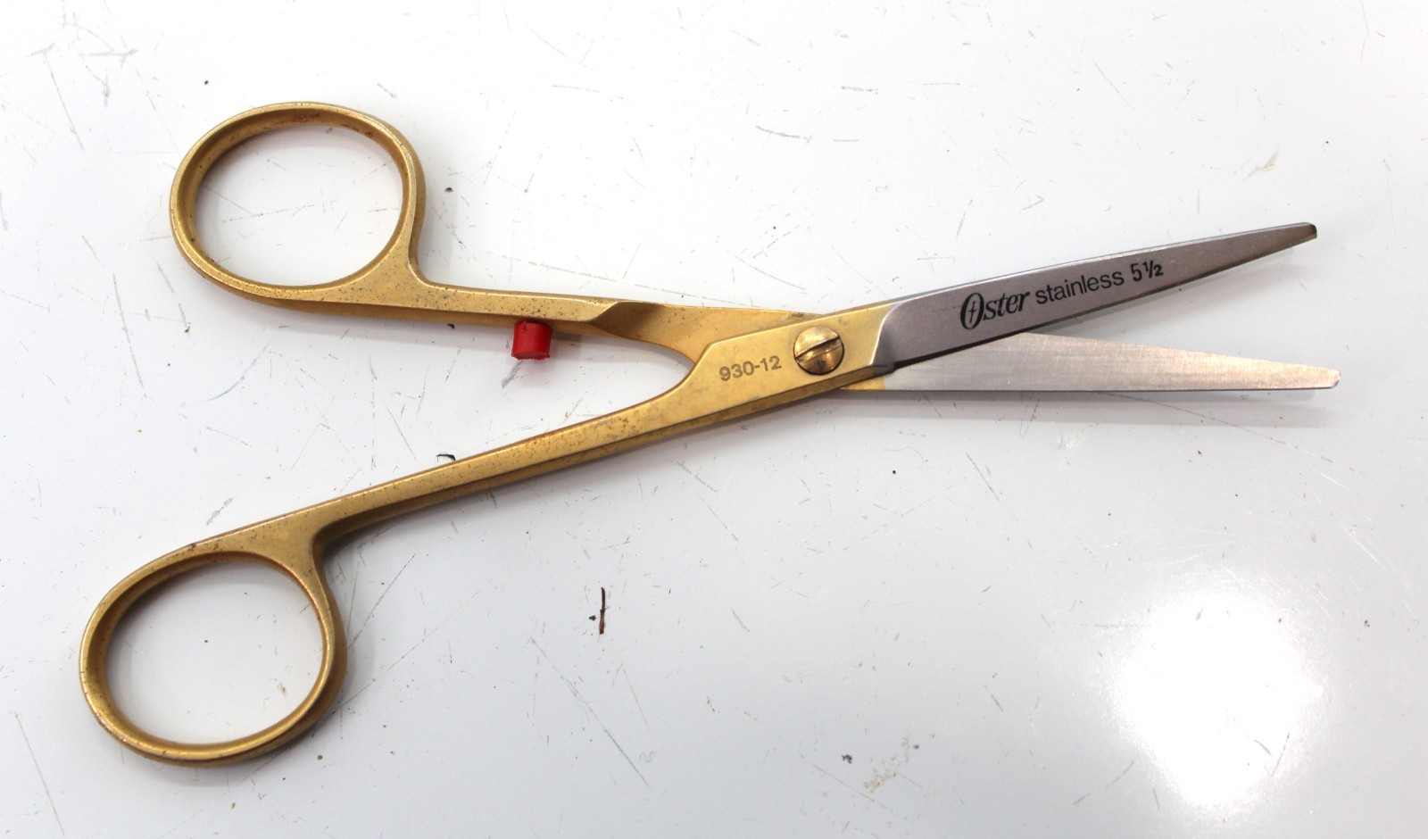Vintage Oster Professional Salon Stainless 5.5″ Shears 930-12-NOS- #46-2033