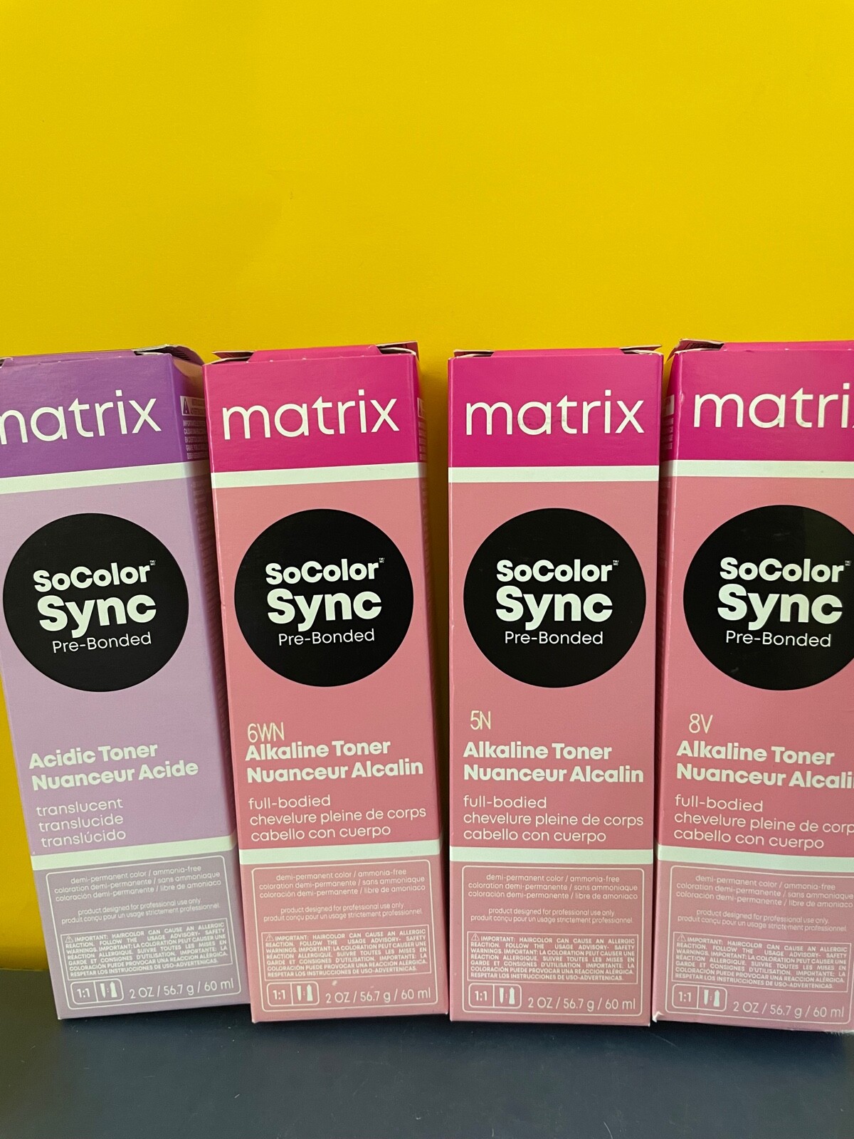 Matrix Sync Demi Permanent Hair Color Ammonia Free 2oz (New/Choose Yours)