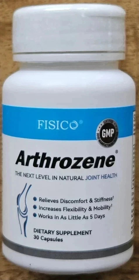 3 Pack FISICO Arthrozene Natural Joint Health Supplement