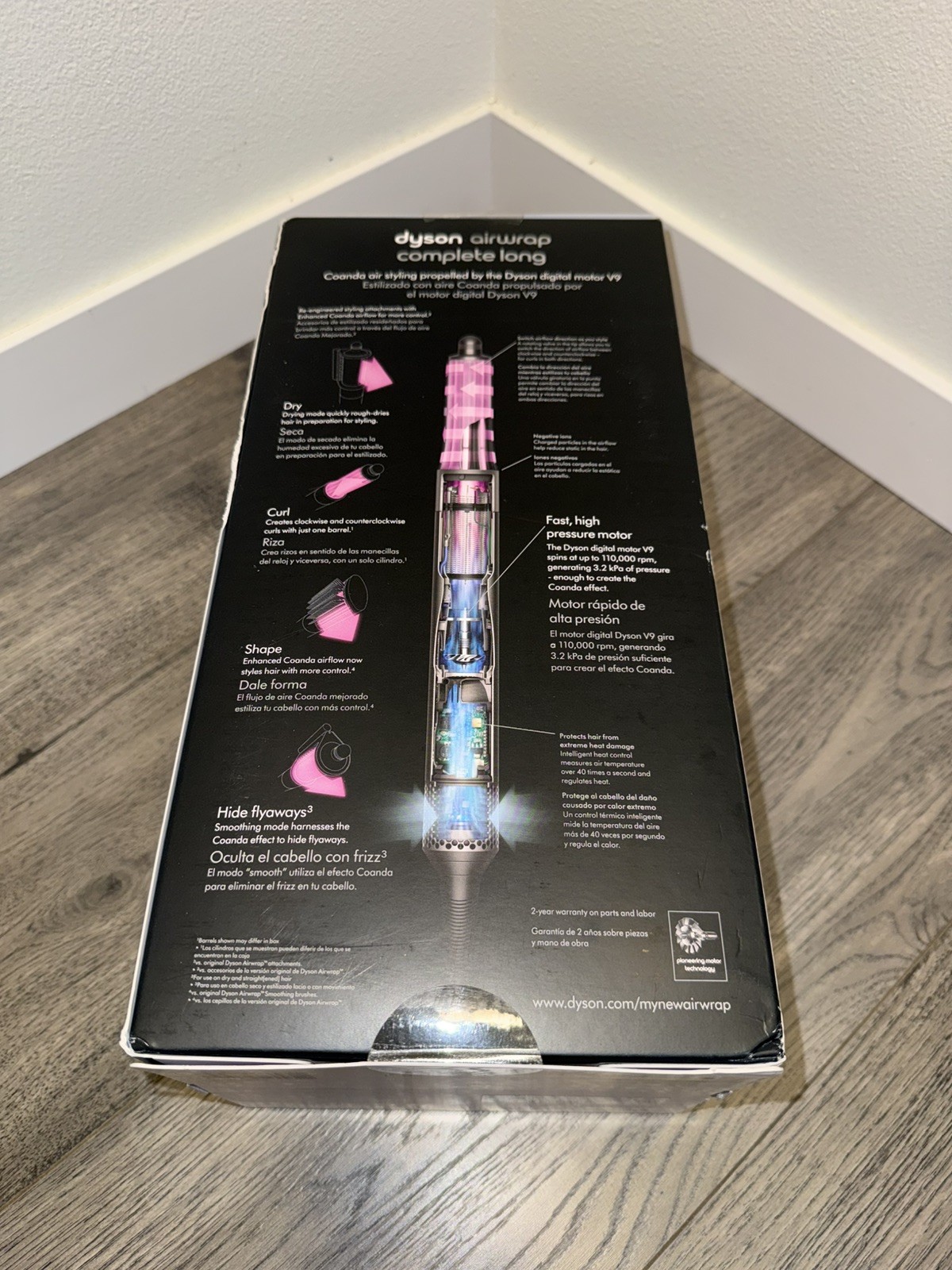 Dyson Airwrap Multi Styler Complete Long Nickel/Copper NEW SEALED
