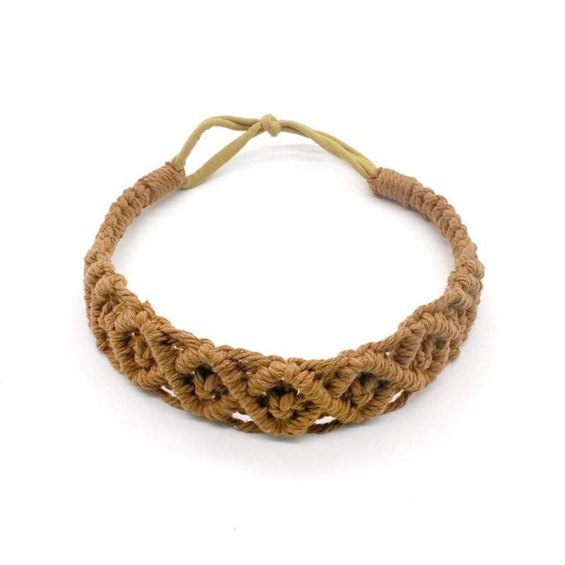 Adult Hair Accessories Boho Chic intertwine Turban Solid Color Head Band