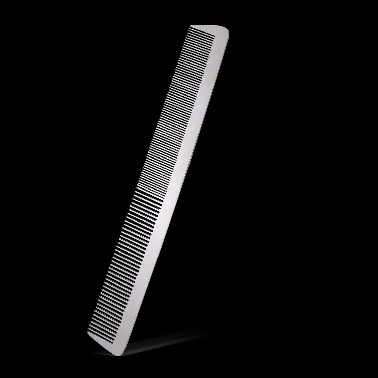 Metal Comb Stainless Steel Fine Tooth Hair Combs Anti Static 8.31 x 1.1 Inch