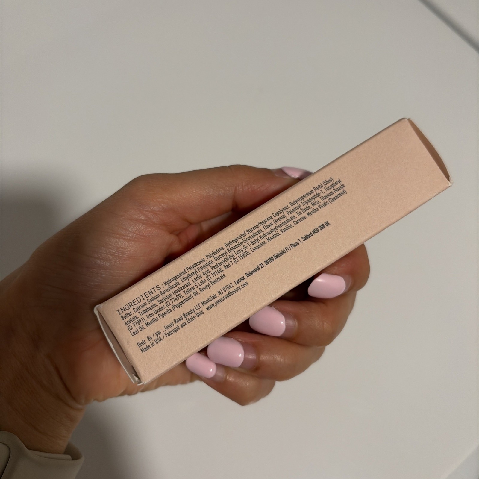 Jones Road Lip Recharge Rose Glossy Treatment Balm New In Box
