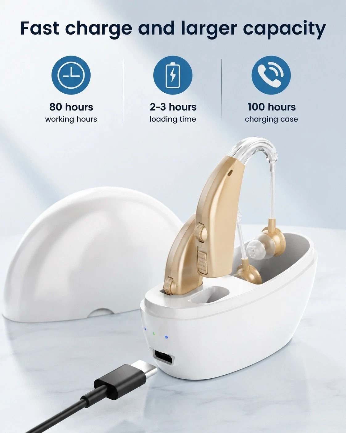 3-PACK Rechargeable Hearing Aids for Seniors | Noise Cancelling | LIMITED STOCK.