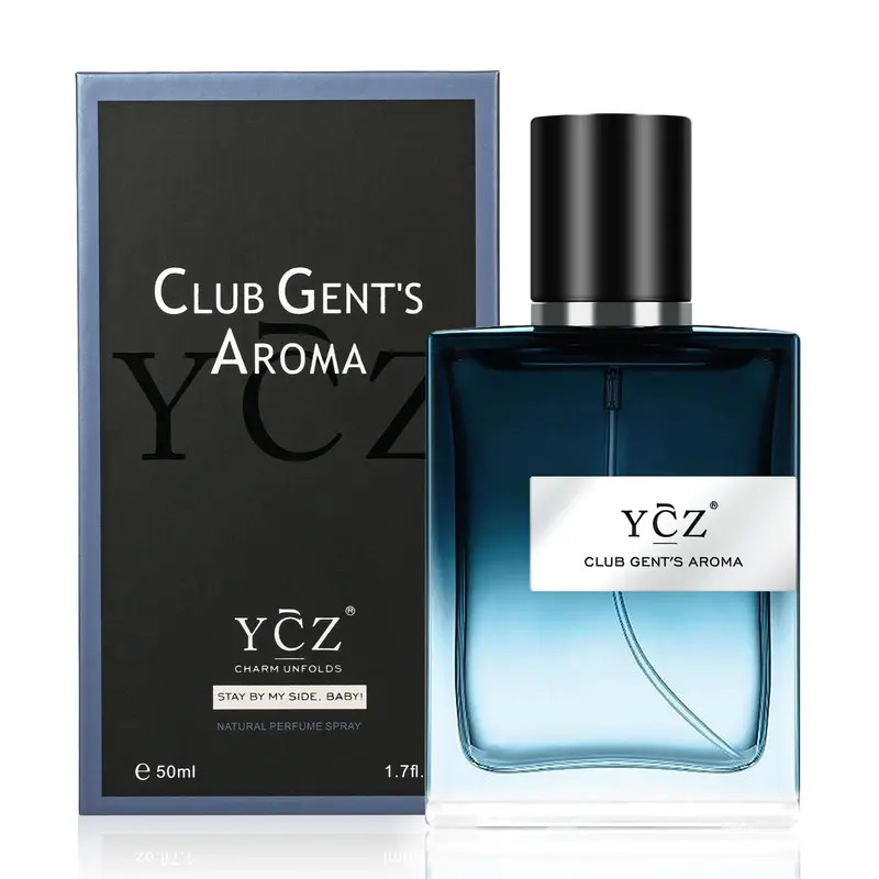 Ycz Club Gent’s Aroma Perfume Men, Aromatic Woody Notes of Mint, and Lemon, 50ml