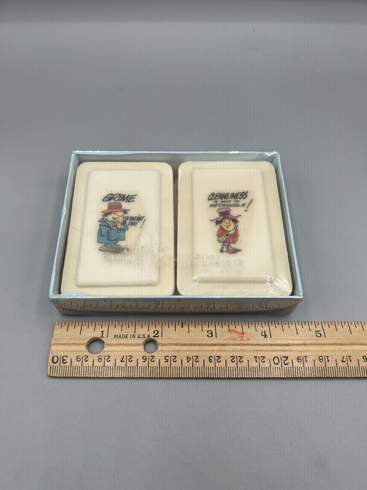 Grime Doesn’t Pay & Cleanliness Is Next To Impossibe Katherine Gray Soaps Sealed