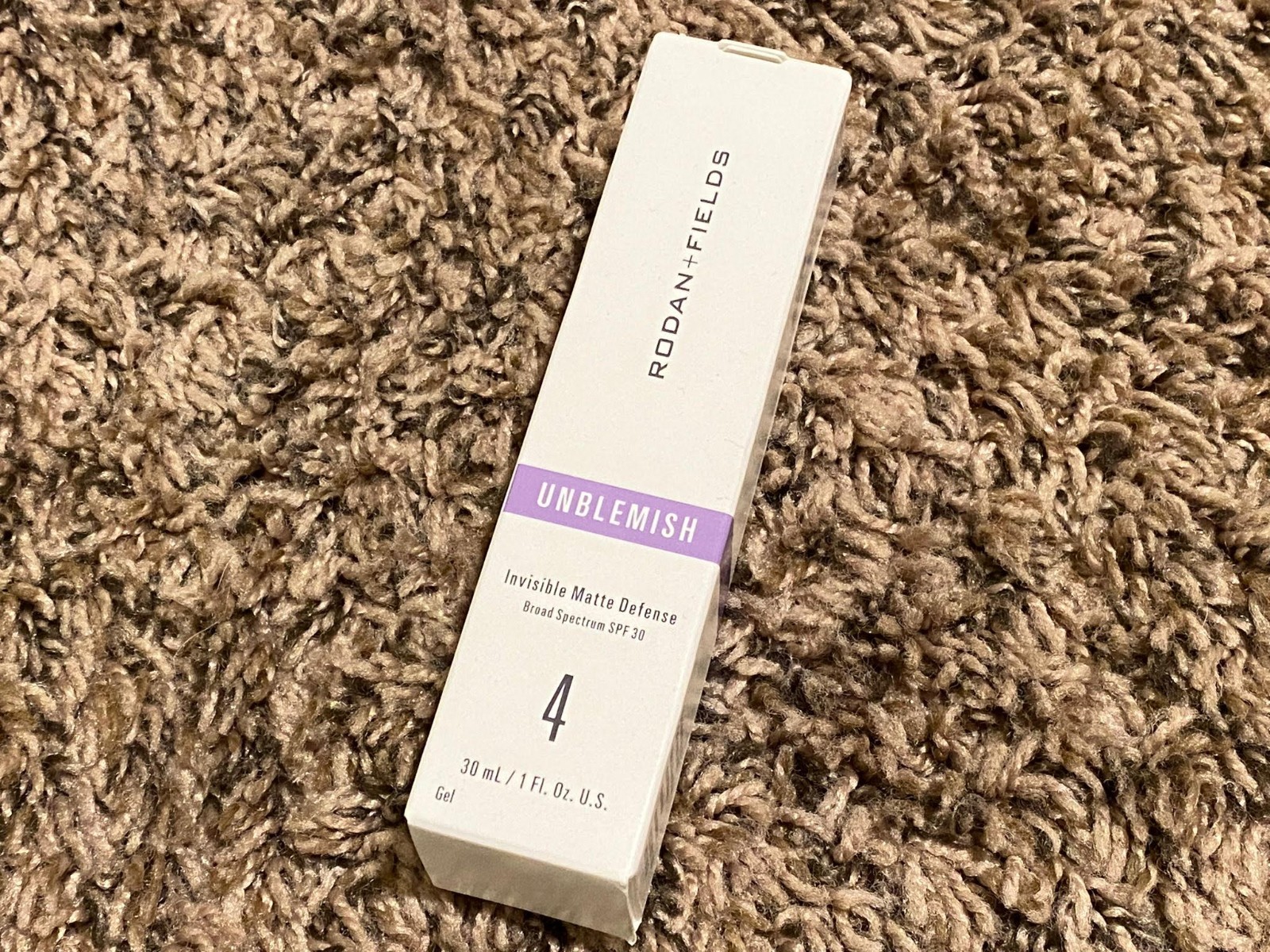 New Rodan + Fields Unblemish Invisible Matte Defense SPF30 Step 4 • Exp 12/2025
