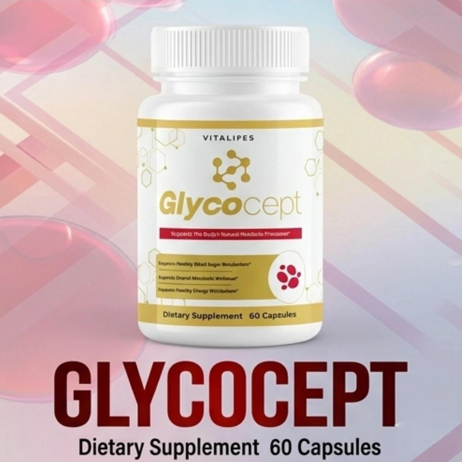 (3 Pack) Glycocept Advanced Blood Support Supplement Glyco Cept 180 Capsules