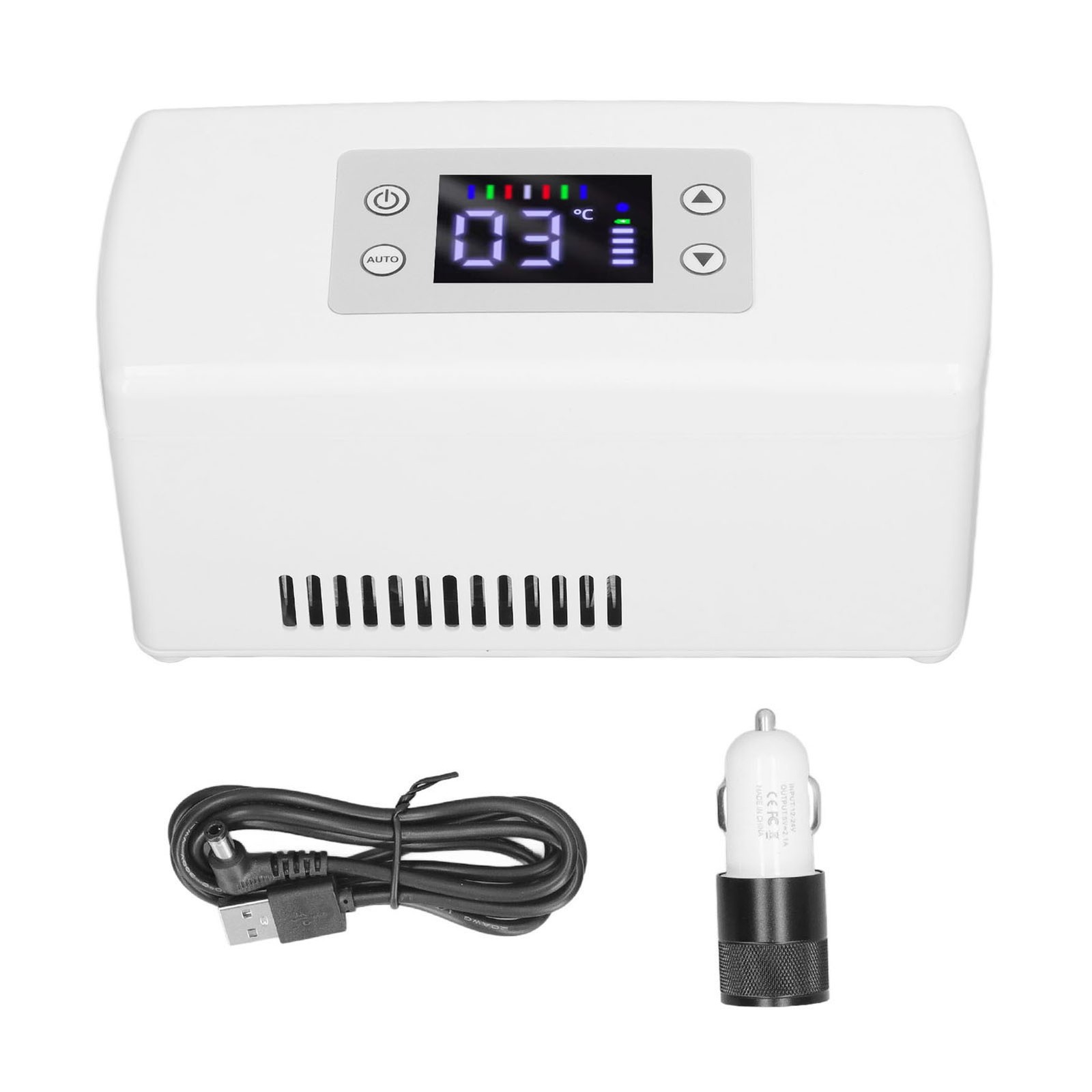 Insulin Cooler Travel Refrigerator Rechargeable Constant Temperature LCD