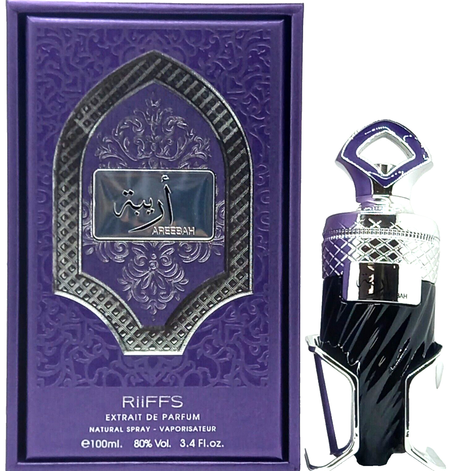 RIIFFS AREEBAH EXTRAIT DE PARFUM SPRAY UNISEX 3.4 Oz / 100 ml BRAND NEW!!!