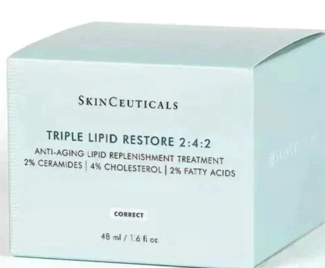 Sealed New Box SkinCeuticals Triple Lipid Restore 1.6 oz Face Cream 2:4:2 48mL