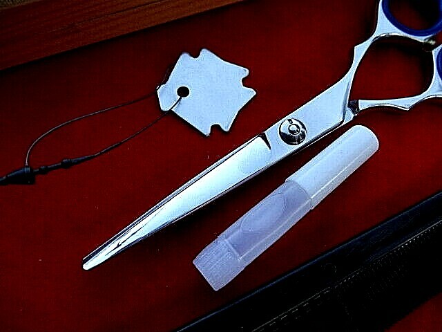 Money Back Warranty_5.5″ 440c Hairdressing Hair Cutting Scissors