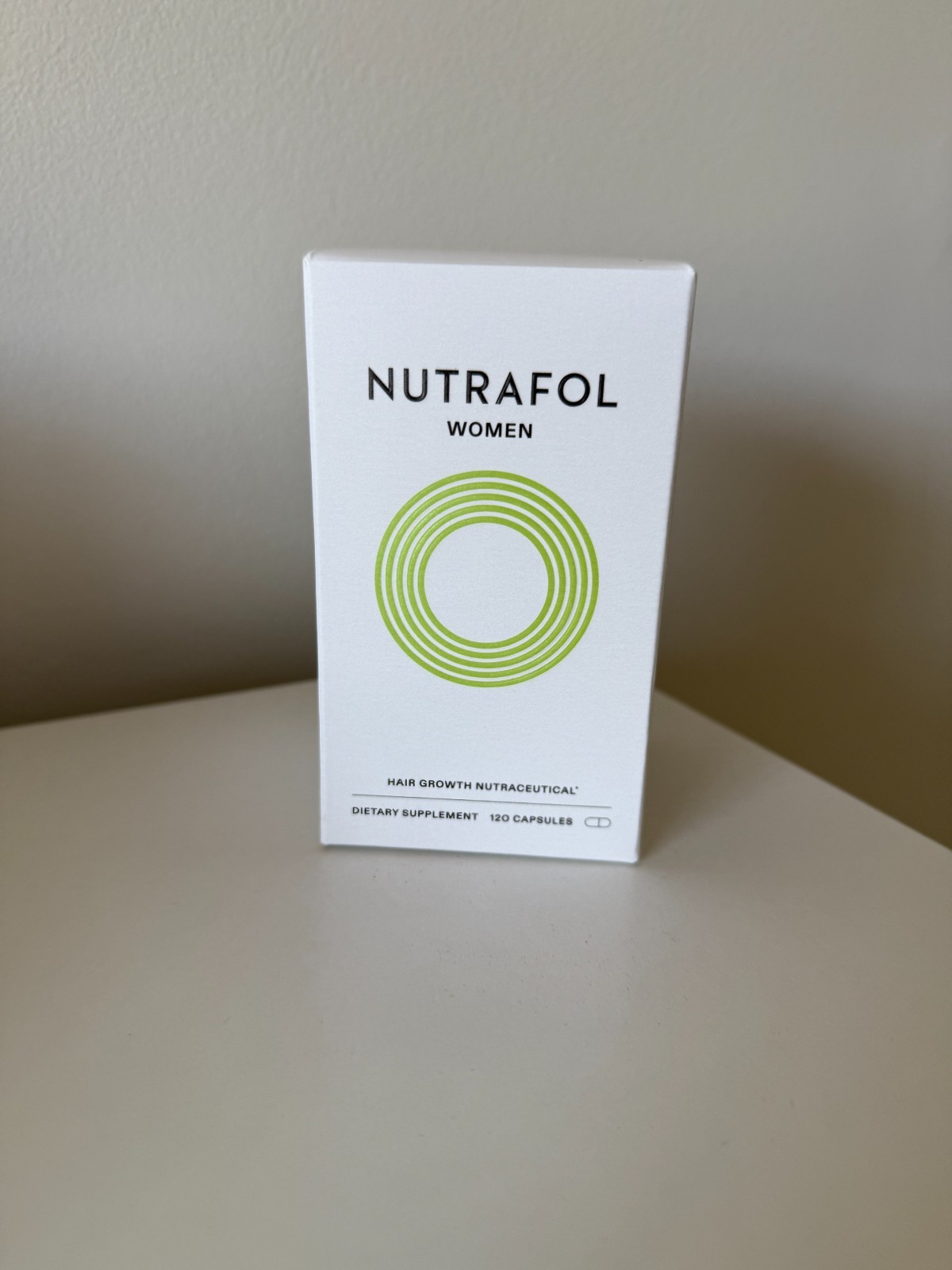 Nutrafol Hair Growth Supplement Designed for women 18-44 experiencing hair thinn