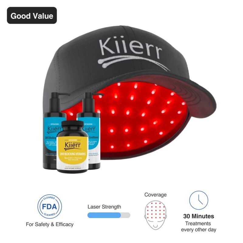 Kiierr 148 Pro Laser Hair Growth Cap – Complete System