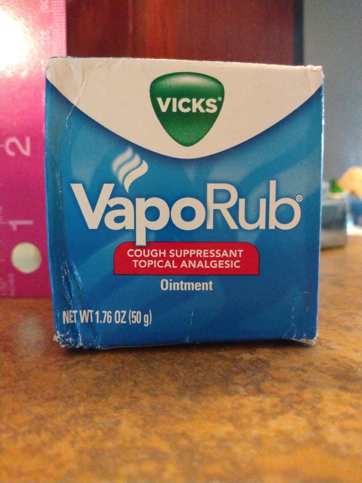 Vicks VapoRub® Cough Suppressant Topical Analgesic Ointment 1.76 oz (50 g)