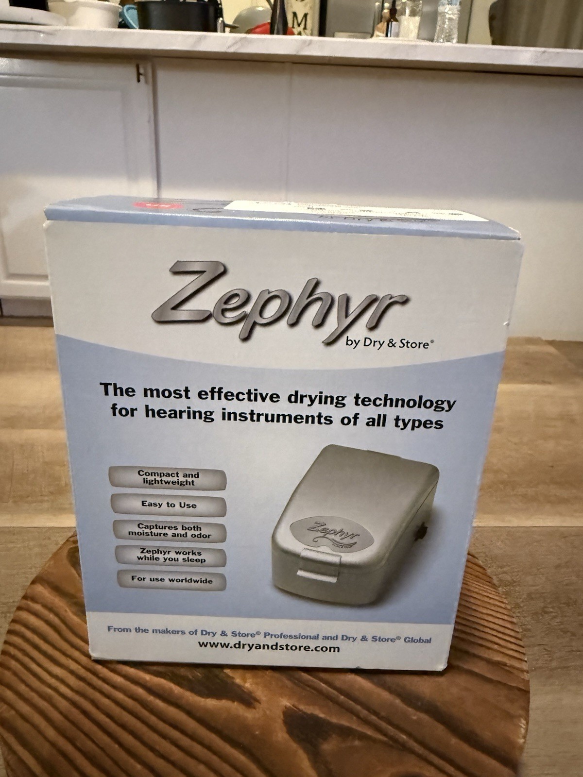 Zephyr by Dry & Store Hearing Aid Dryer Tinnitus Cochlear Ear Monitors N.O.B.