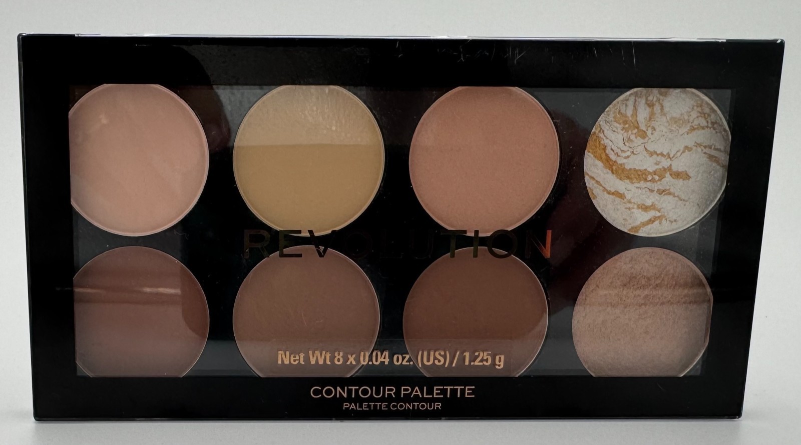 REVOLUTION Beauty London Ultra Contour Palette NEW with Scratches on container