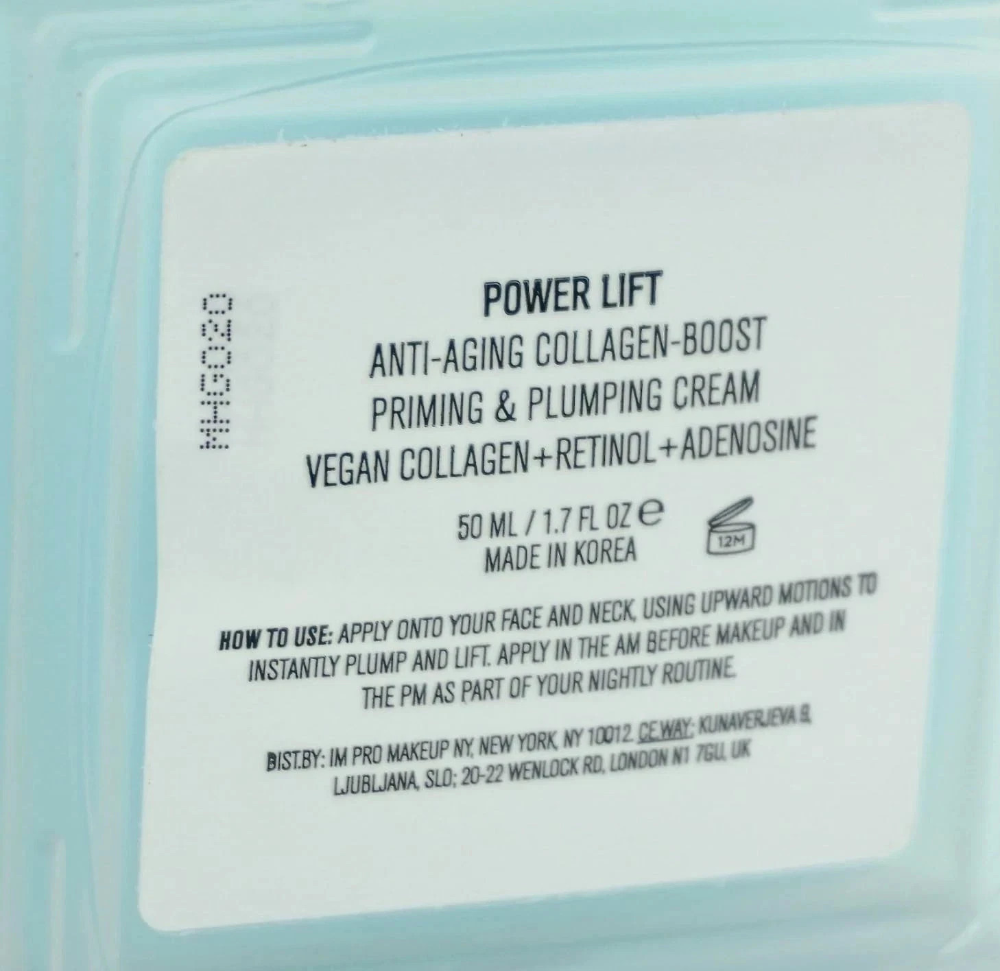 IL MAKIAGE Power Lift Plumping Cream 20ml – Anti-Aging, Firming, Vegan