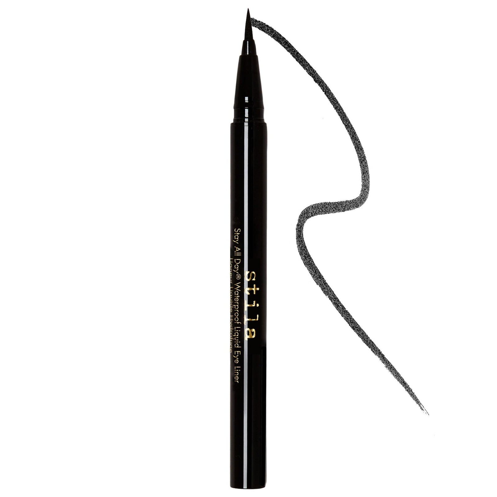 Authentic stila Stay All Day Waterproof Liquid Eye Liner 2 SHADES,0.016oz/0.5mL