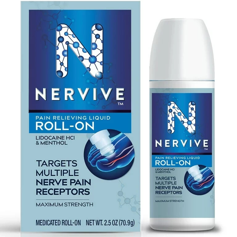 Nerve Care, Pain Relieving Roll On, Max Strength Topical Pain Relief, 2.5 oz