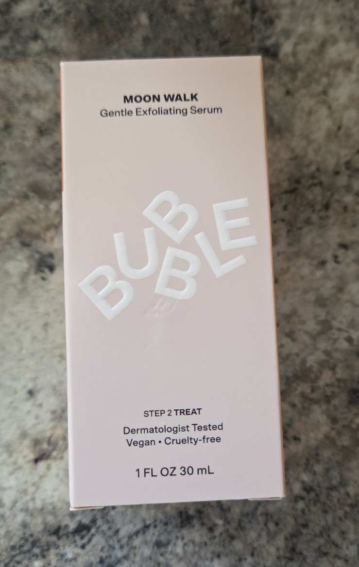 Bubble Moon Walk Exfoliating Serum 1 fl oz AHA Vegan Cruelty-Free Face