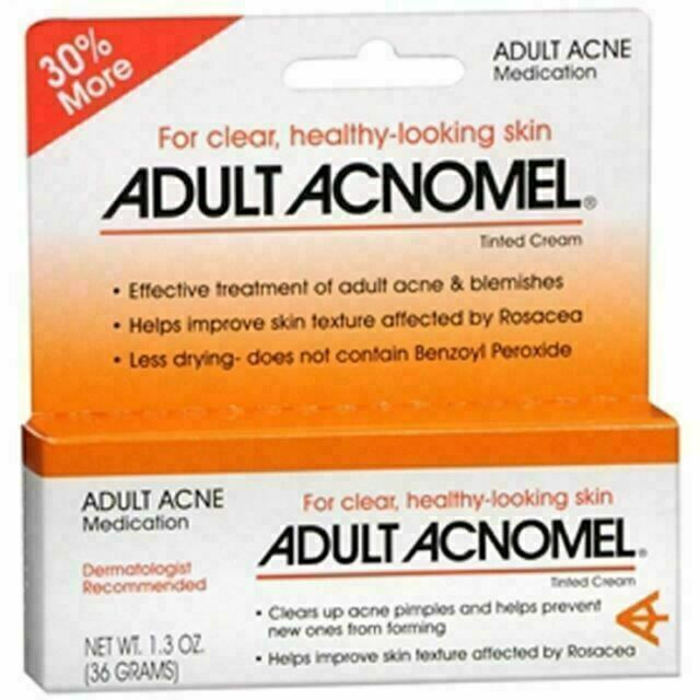 Acnomel Adult Acne Medication 1.3oz Always FRESH!