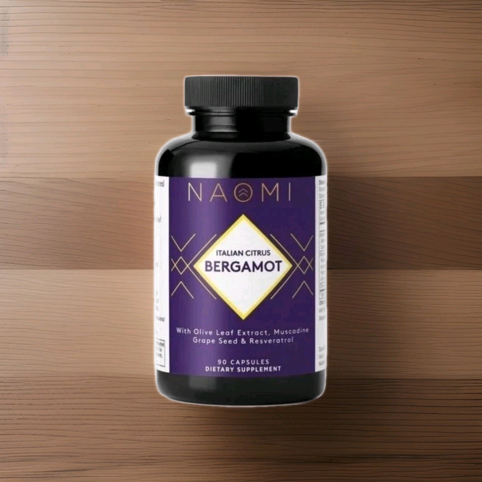 NAOMI Italian Citrus Bergamot 500mg – Support heart health + cholesterol levels