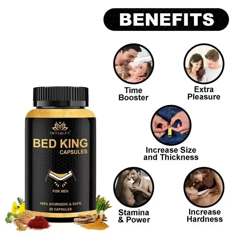 NEW . 30 Powerful Capsules . Works In 10 Minutes. 100% Money Back Guaranteed SF