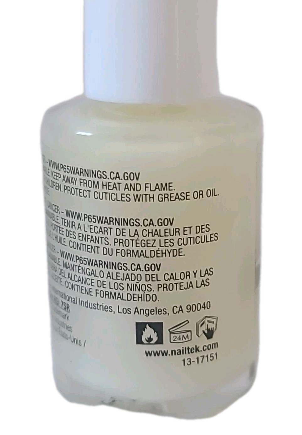 ( LOT OF 6 ) Nail Tek #4 Ridge Filler 0.5 fl oz / 15 mL For WEAK, DAMAGED NAILS